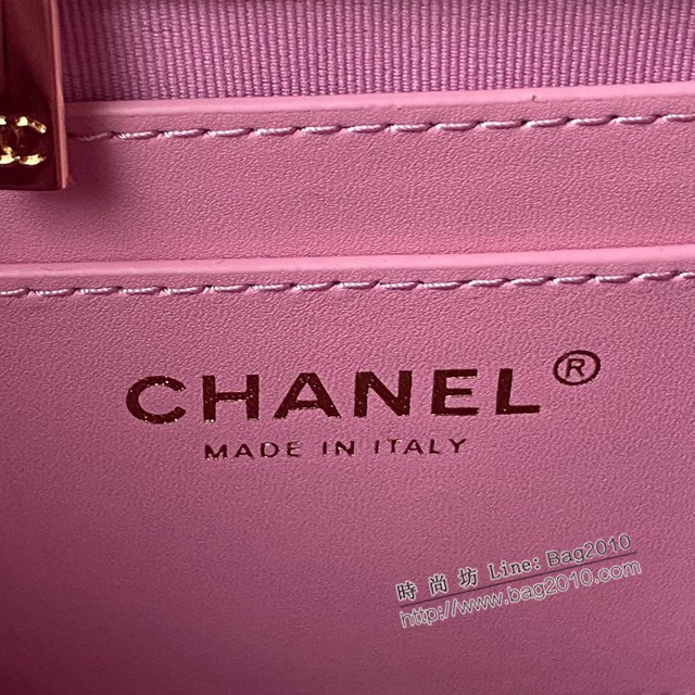 Chanel專櫃新款23s薩爾茨堡牛皮雙肩包 AS405823s香奈兒女士後背包 djc5315